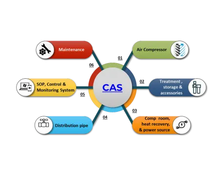 Auditing compressed air system